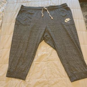 Plus size Nike joggers.